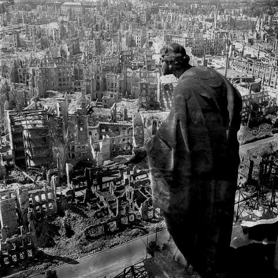 Dresden after the Devastating Bombing Raids