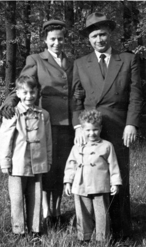 Paul Wener and family 1956