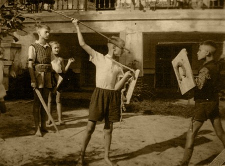 Duel between two Warriors