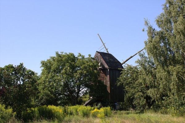 Windmill at Osterweddingen, Peter F. Klopp once worked