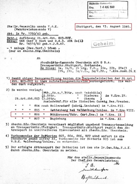 Rückführung 801 - 807