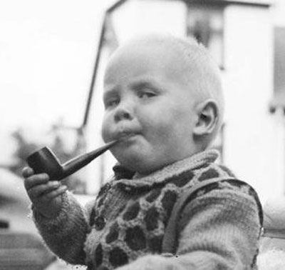 Kid Smoking Pipe - Photo Credit: smosh.com