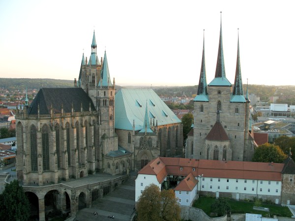Erfurt Cathedral and Severi Church - Photo Credit: Wikipedia.org