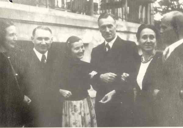 Gerhard Kegler on a Visit at Gutfelde 1944