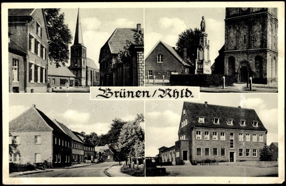Post Card of Brünen near Wesel
