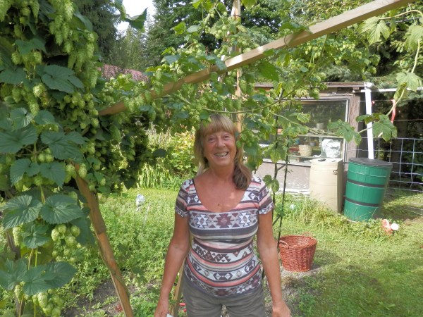 My Wife under the Roof of an Abundant Crop