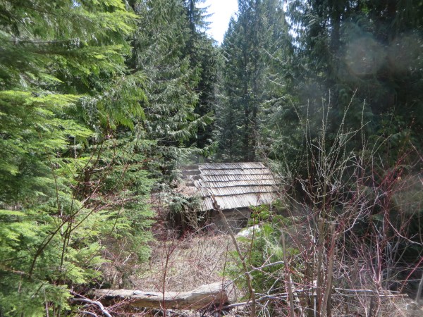 Cabin where Loggers once Slept away from Home