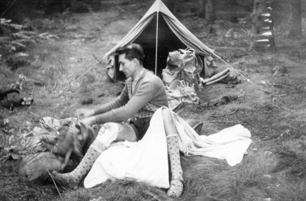 Peter after his Bike Accident