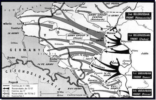 Soviet Advance across Poland - Photo Credit: historyimages.blogspot.com