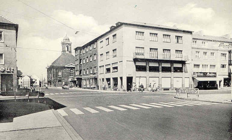 Downtown Wesel in the early 1960's