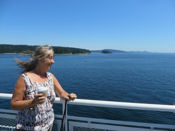 BC Ferry on the Way to Vancouver Island
