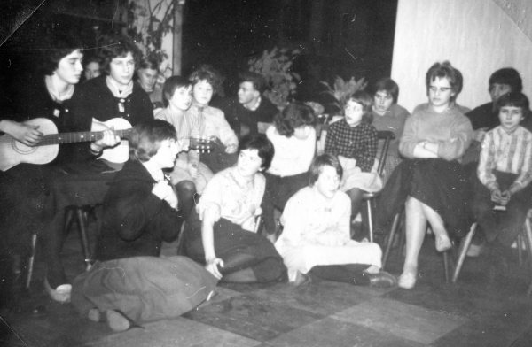 The Girl Scouts from the neighboring Town of Geldern