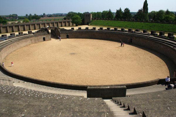 Roman Amphitheater at Xanten - Photo credit: wikipedia.org