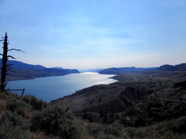 Kamloops Lake as seen from Transcanada Highway