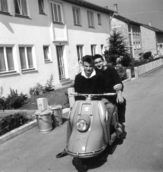 Klaus and Peter on the Way to former Yugoslavia