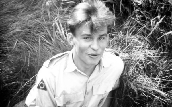 My Friend Klaus in Scout Uniform