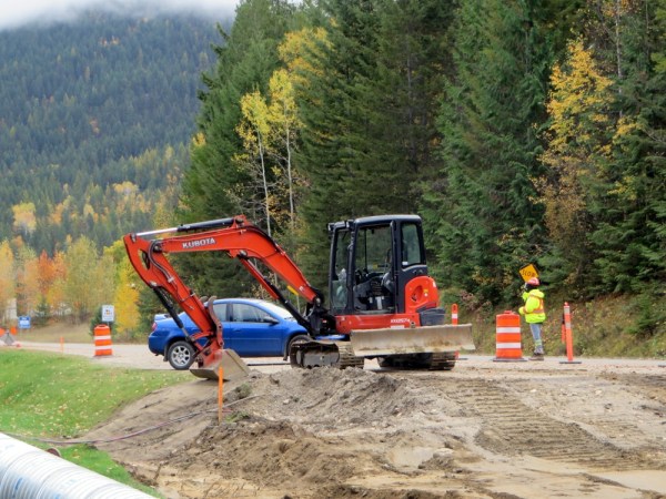 One Lane Traffic until Completion of Project
