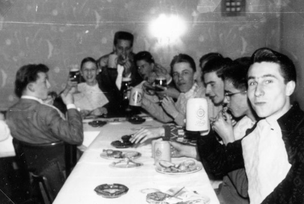 Year End School Party with Classmates