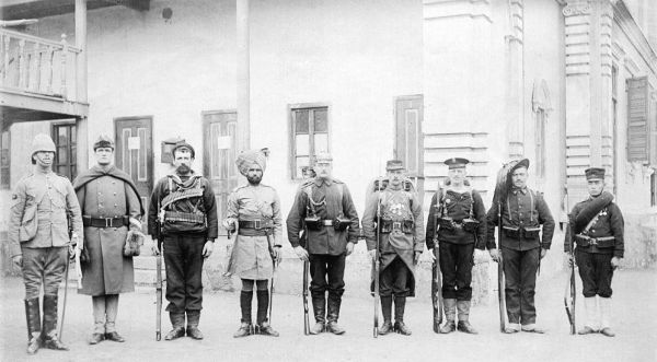 Solders of the Eight Nation Alliance - Photo Credit: warfarehistorian.blogspot.com