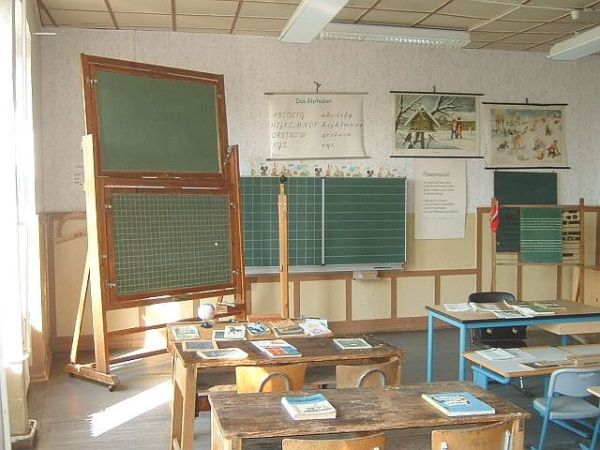 Old Fashioned Classroom of the 1930's