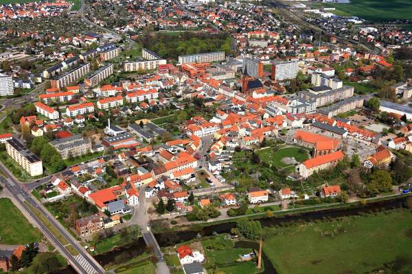 Arial Photo of Wolmirstedt - Photo Credit: wolmirstedt.de