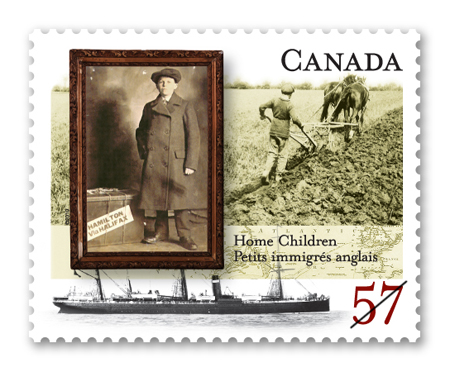 Home Children Stamp - Photo Credit: canadapost.ca
