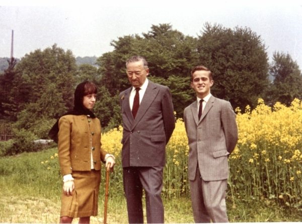 Biene, Papa Panknin, and Twin Brother Walter 