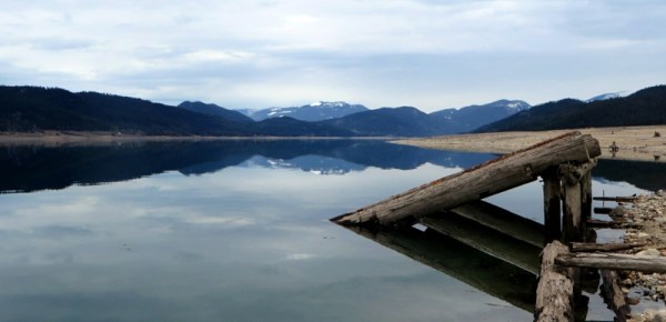 Remnant of a Distant Past - an old logging ramp