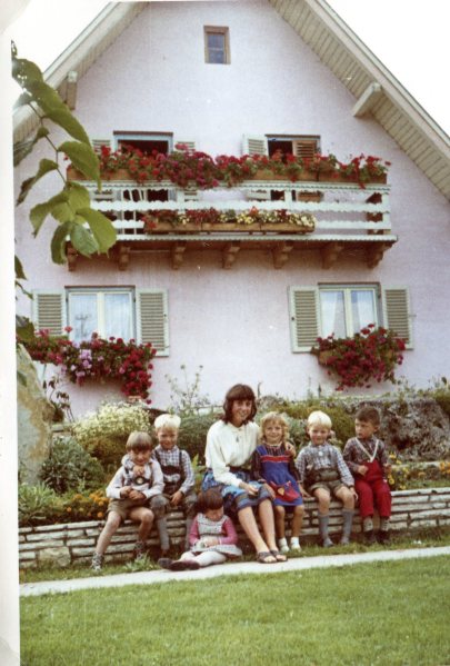 Biene on Vacation at Lake Ammer 1963