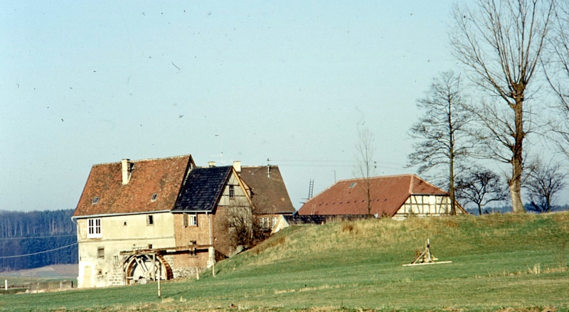 The Old Mill at the Edge of Town