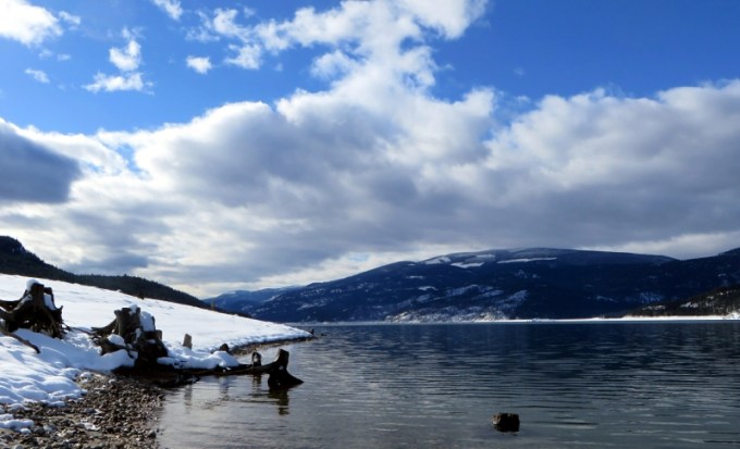 Looking South on our Beautiful Lake